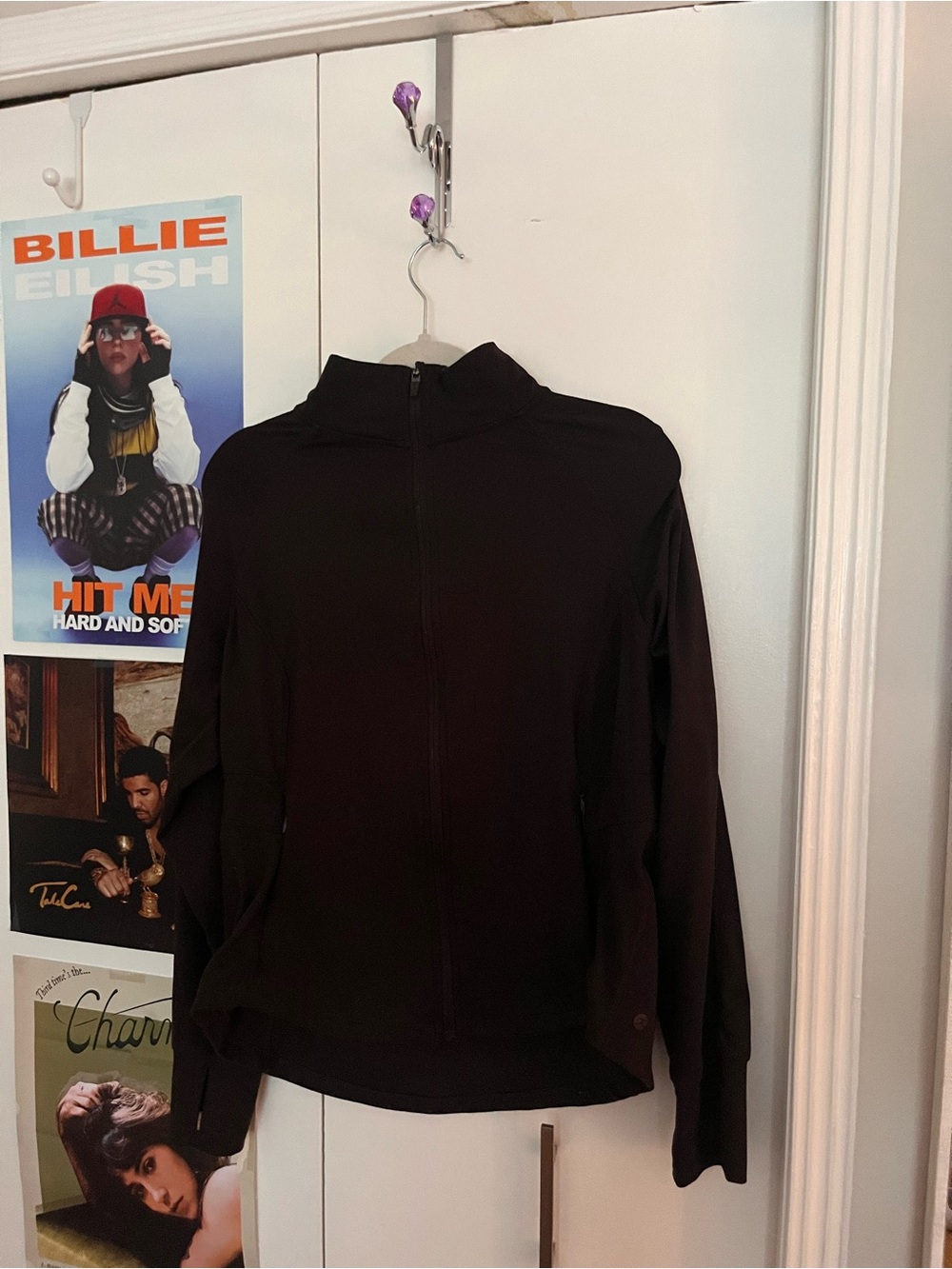 Danskin Dark Brown Zip-Front Women's Athletic Jacket